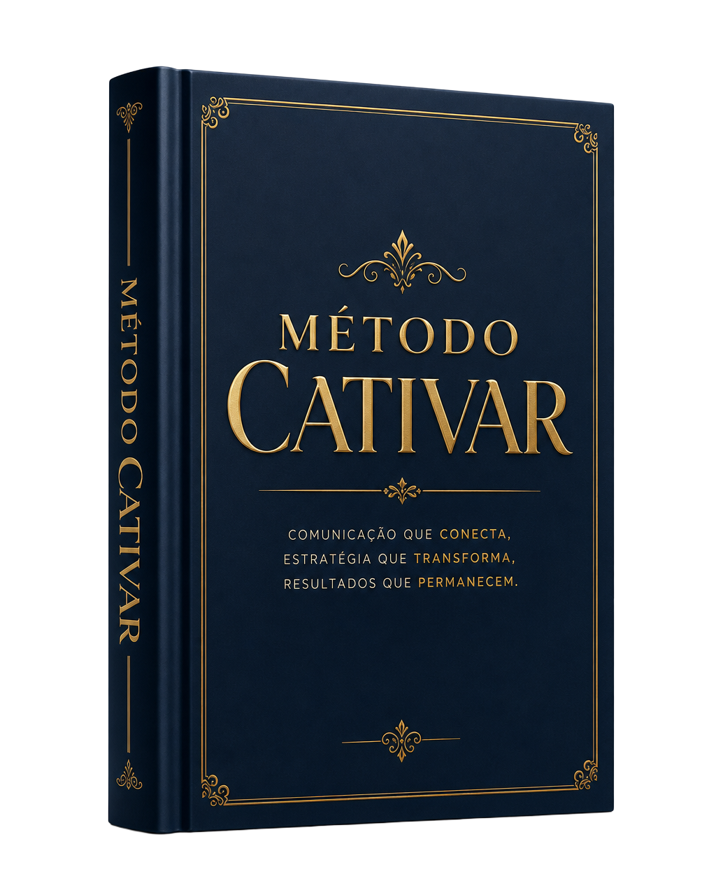 Mockup 3D do ebook Método CATIVAR